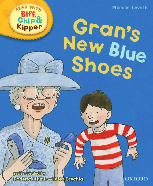 170. Grans New Blue Shoes